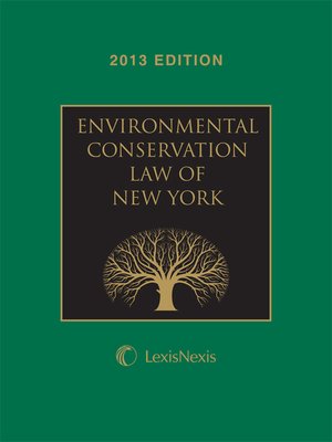 cover image of New York Environmental Conservation Law